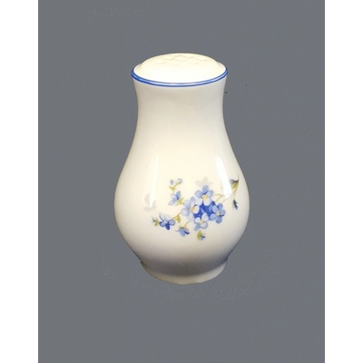 Český Porcelán Dubí Soľnička sypacia 7,5cm Nezábudky