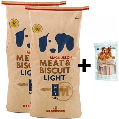 Magnusson Meat & Biscuit Light 2 x 14 kg