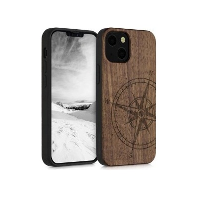 Kwmobile Apple iPhone 13 mini tmavě hnědá