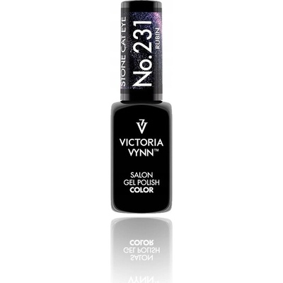 Hybridní lak barevný lak Victoria Vynn stone cat eye rubín 231 8 ml