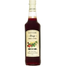 Bartonik Sirup jahoda a citron 60% 0,5 l