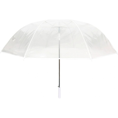 Smati Чадър за дъжд Golf прозрачно бял (UBUL0914)