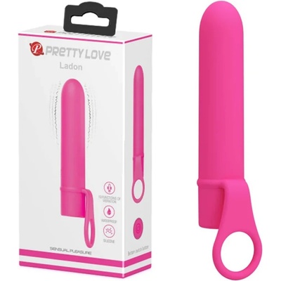 Вибратор с гладка повърхност и ринг, 13, 5см. - Pretty Love Ledon (DEBRA01302)