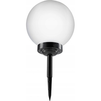 SmartLED Соларна LED лампа LED/1, 2V 6500K 200 mAh Ø 25 cm IP44 бяла/черна (SD0121)