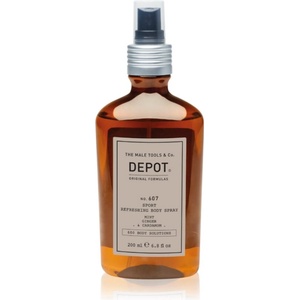 Depot 600 BODY SOLUTIONS NO. 607 SPORT REFRESHING BODY SPRAY освежаващ спрей за тяло за мъже 200ml