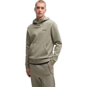 HUGO BOSS Анцуг BOSS Mens BOSS GREEN Signature Logo Jogging Bottoms (Hadiko Mirror) - Lt Pas Grn 334