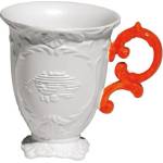 Seletti Чаша халба I-Mug оранжева (09855ARA)