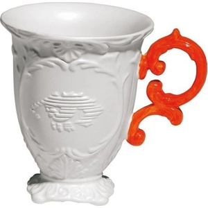 Seletti Чаша халба I-Mug оранжева (09855ARA)