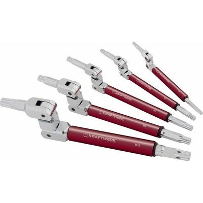 Kraftwerk Sada klíčů XZN M4-M10 dvoukloubových 5ks KR-3627