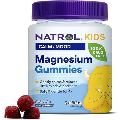 Natrol Hořčík pro děti 30 gumových bonbónů