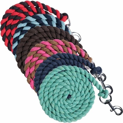 HKM Vodítko Cotton s klasik karabinou černá/červená – Zbozi.Blesk.cz