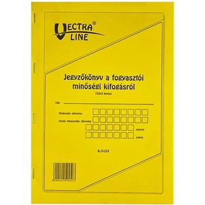 VECTRALINE Формуляр VECTRALINE A/4 25x3 листа B13-233/UJ (B13-233/UJ)