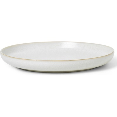 ferm LIVING Dezertný tanier SEKKI 18,5 cm krémová kamenina