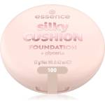 essence silky CUSHION FOUNDATION фон дьо тен в гъба със средно покритие цвят 100 12 гр
