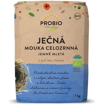 ProBio Mouka ječná celozrnná jemná BIO 1 kg