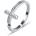 Silenti Jewelry Сребърен пръстен "Вяра