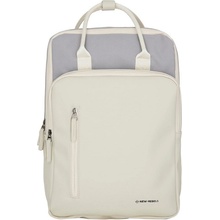 New Rebels Městský dvoukomorový batoh Ferron Milwaukee beige 19 l