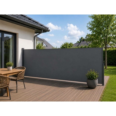 FurniGO - Boční markýza Dubaj 500 x 180cm - antracit