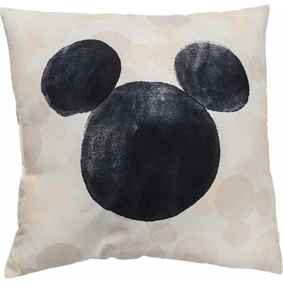 Textilomanie vankúš Mickey Mouse krémový 40x40