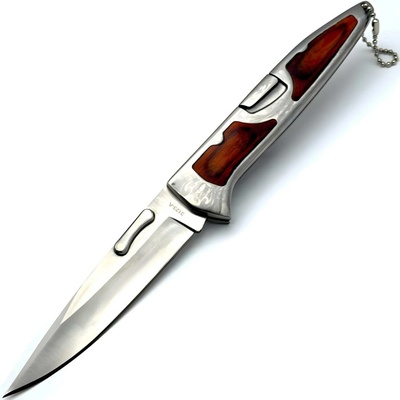 Izmael B3123 Hnědá/Stříbrná 8 cm
