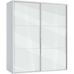 Bogdan Furniture G Гардероб с плъзгащи врати Мебели Богдан, модел BM-Ava 4, бял гланц