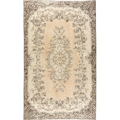 Najkoberce Vintage 10313 ornament / kvety béžový / zelený