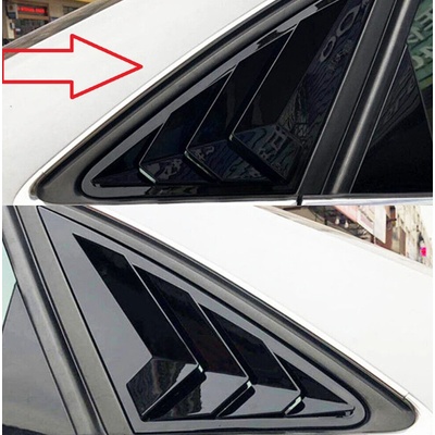 Тунинг спортни решетки за задни странични прозорци за Audi A4 2009-2014