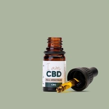 I am CBD Full Spectrum CBG konopný olej 10% 10 ml