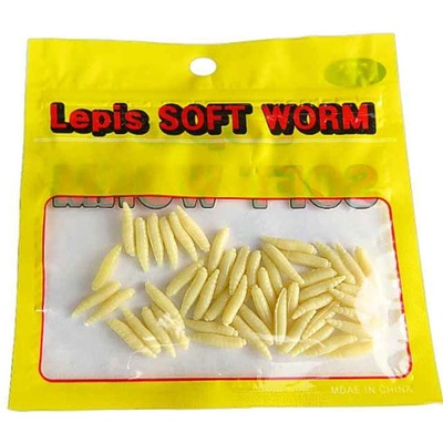 LEPIS BAITS ARF-3205 Worms White 15mm 50ks