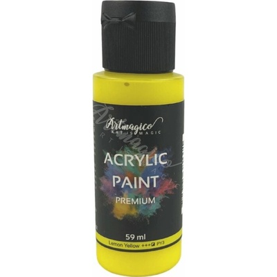 Artmagico akrylová farba 59 ml Lemon yellow
