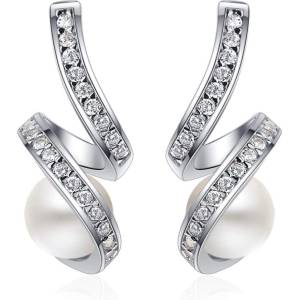 Silenti Jewelry Сребърни обеци "Изкуство