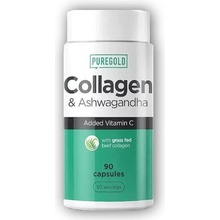 PureGold Collagen & Ashwagandha 90 kapslí