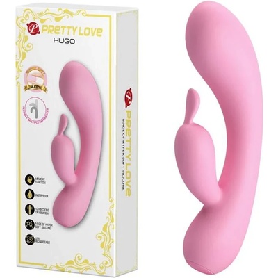 Мултифункционален вибратор, наистина съблазнителен 16, 5см. - Hugo (DEBRA01236)