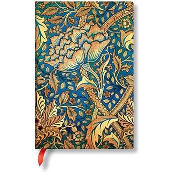 Paperblanks Тефтер Morris Windrush, Mini, широки редове, мек (1570180385)