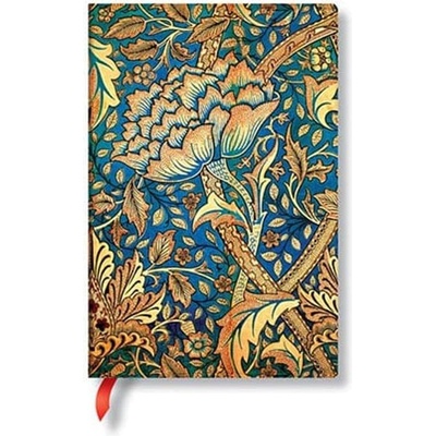 Paperblanks Тефтер Morris Windrush, Mini, широки редове, мек (1570180385)