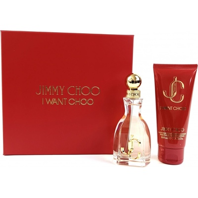 Jimmy Choo I Want Choo EDP 60 ml + telové mlieko 100 ml darčeková sada