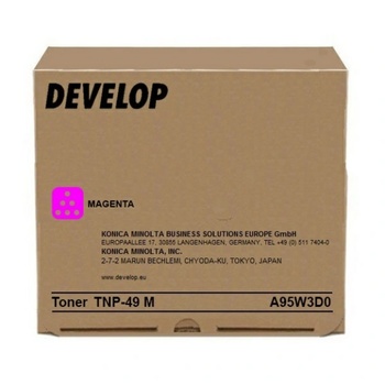 Develop TNP-49M A95W3D0 магента (magenta) оригинален тонер (A95W3D0)