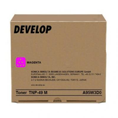Develop TNP-49M A95W3D0 магента (magenta) оригинален тонер (A95W3D0)