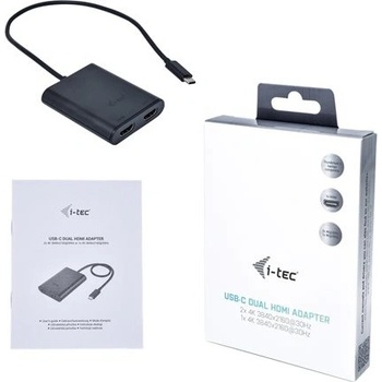 i-Tec USB-C 3.1 Dual 4K HDMI Video Adapter C31DUAL4KHDMI