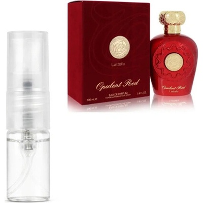 Lattafa Opulent Red parfumovaná voda unisex 2 ml vzorka