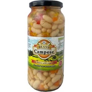Campese Бял боб със зеленчуци Campese 540гр