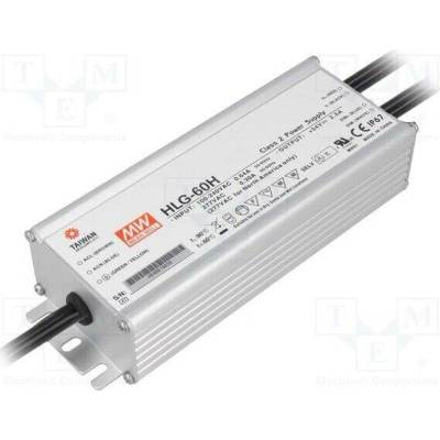 MEAN WELL HLG-60H-48B Napájecí zdroj: spínaný; LED; 60W; 48VDC; 1,3A; 90÷305VAC; IP67