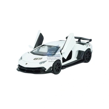 MSZ metal speed zone Метална кола 1: 43 Lamborghini Aventador SVJ с амортисьори и отварящи се врати