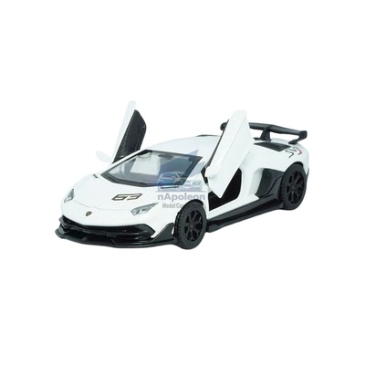 MSZ metal speed zone Метална кола 1: 43 Lamborghini Aventador SVJ с амортисьори и отварящи се врати