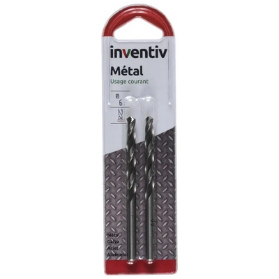 Inventiv СВРЕДЛО МЕТАЛ Ф6 inventiv 2БРОЯ (3603743116891)