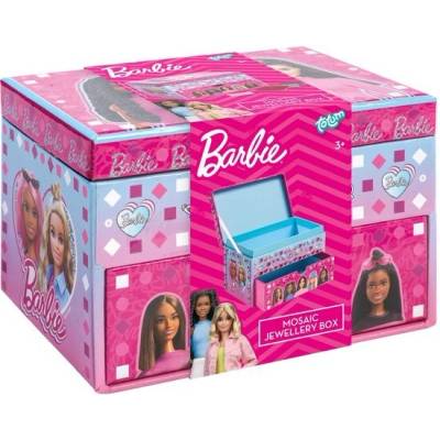 Totum Творчески комплект, Totum, Barbie, Декорирай сам кутия за бижута
