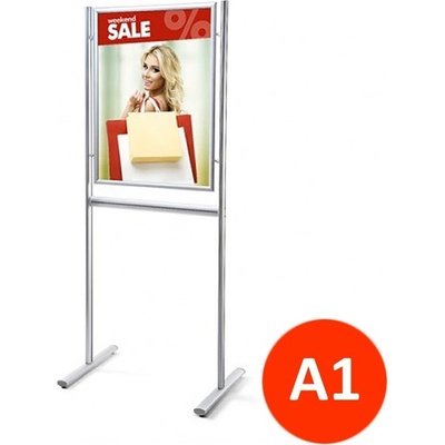 Jansen Display stojan Info Board s klaprámem A1 – Zboží Mobilmania