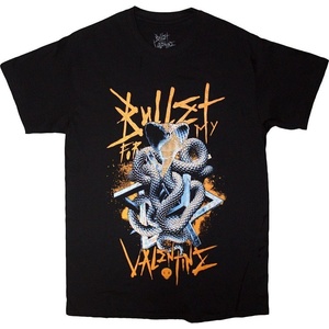 Bullet For My Valentine Wrapped Cobra Тениска с къс ръкав Black S (BFMVTS42MB01)