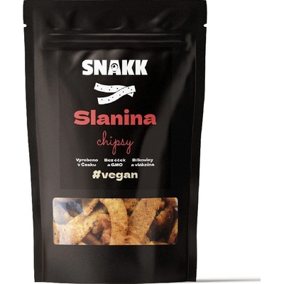 SNAKK Strukovinové chipsy SLANINA vegan 70 g