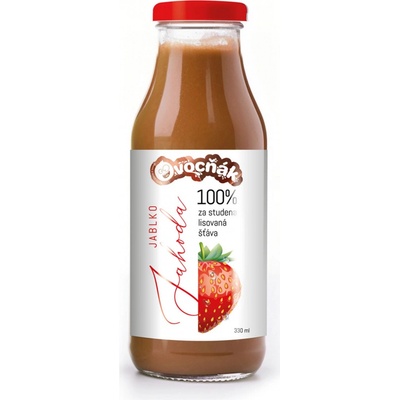Ovocniak Mušt jablko a jahoda 330 ml